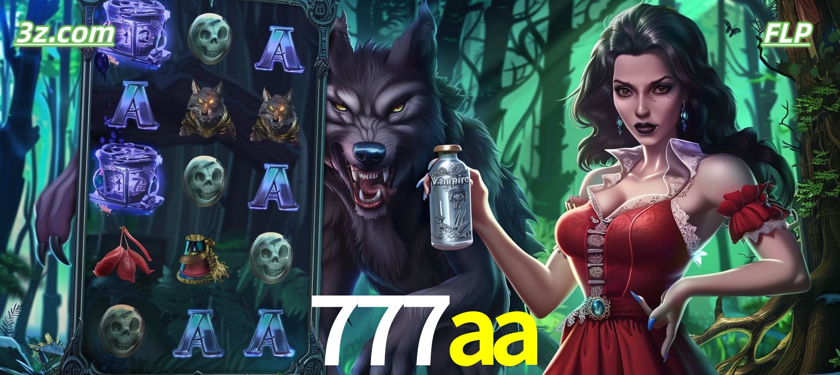 Slots online tema de lobisomem e vampira no 777aa cassino Brasil