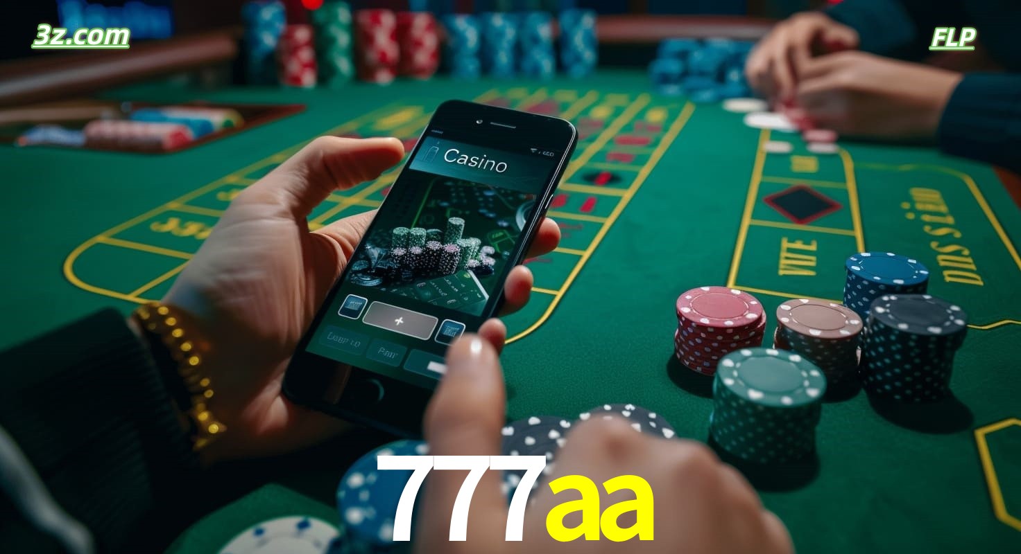 Cassino online 777aa no Brasil com jogos de mesa e apostas pelo celular