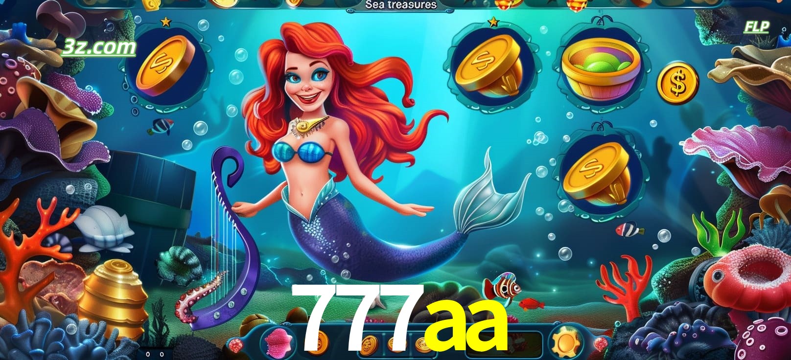 777aa slots Sea Treasures cassino online com prêmios