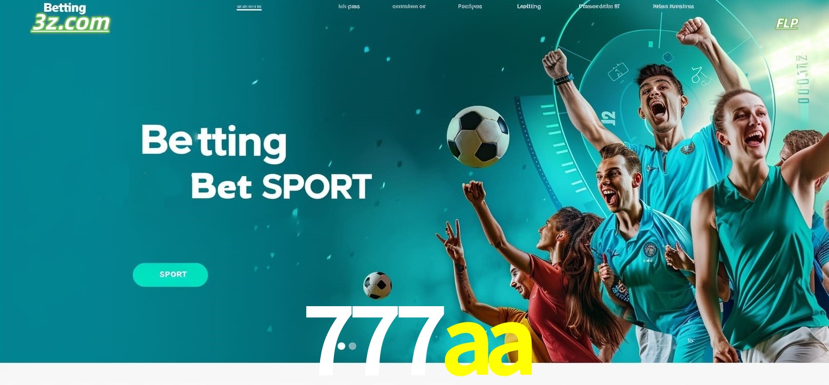 777aa apostas esportivas online com futebol e torcida animada no Brasil